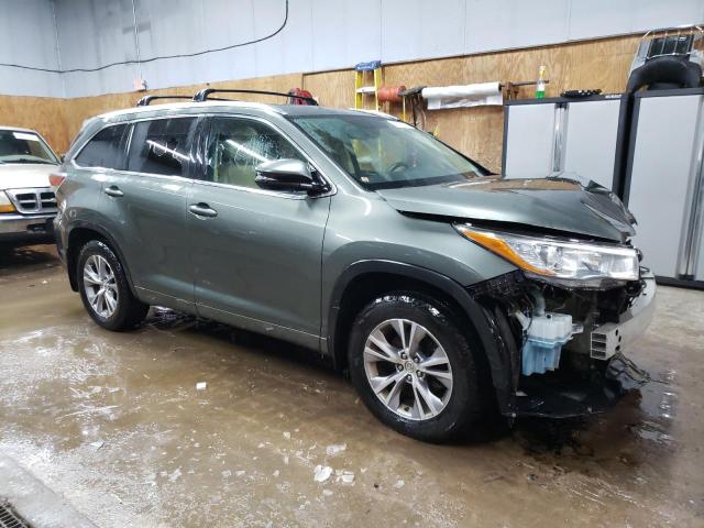 Vin: 5tdjkrfh0fs143827, lot: 50030155, toyota highlander xle 20154