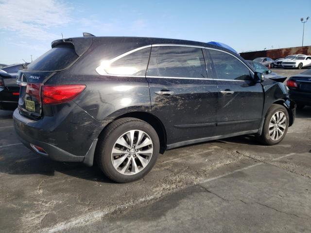 ACURA MDX TECHNO 2014 black  gas 5FRYD3H40EB016545 photo #4