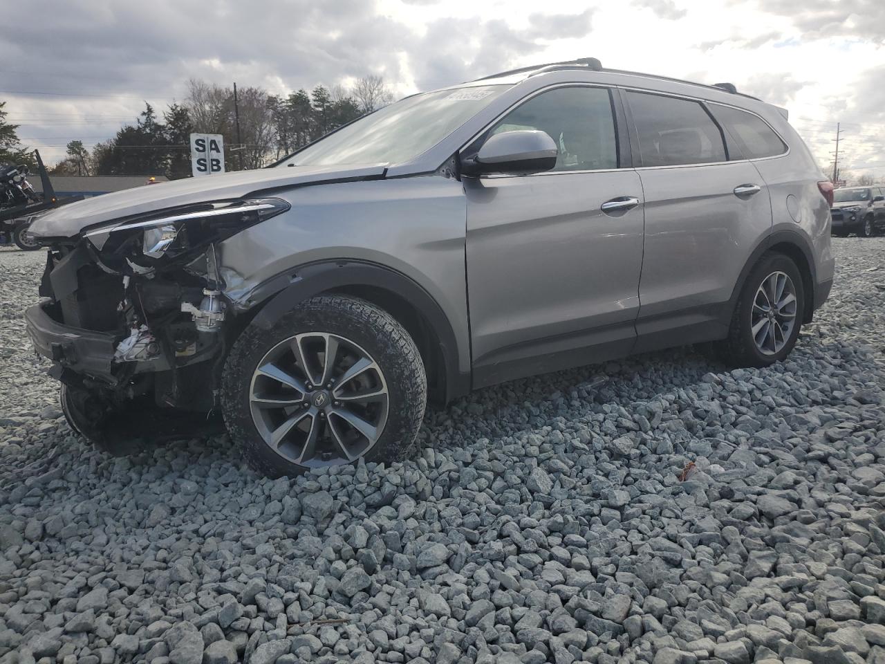 KM8SM4HF2HU254354 HYUNDAI SANTA FE S 2017