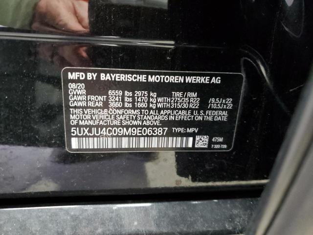 2021 BMW X5 M50I 5UXJU4C09M9E06387
