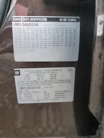 2020 BUICK ENVISION E - LRBFXCSA9LD200349