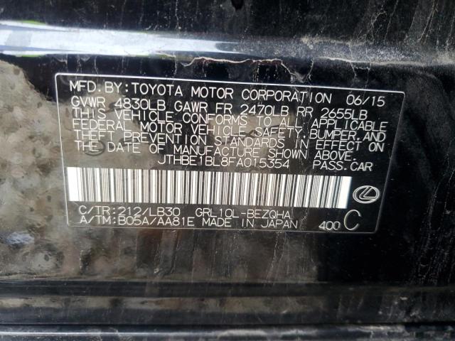 2015 LEXUS GS 350 JTHBE1BL8FA015354
