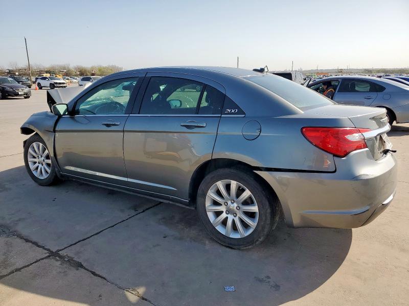 CHRYSLER 200 TOURIN 2013 gray  gas 1C3CCBBB9DN577685 photo #3