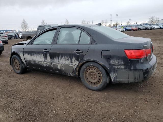 HYUNDAI SONATA GLS 2009 black sedan 4d gas 5NPET46C89H567210 photo #3