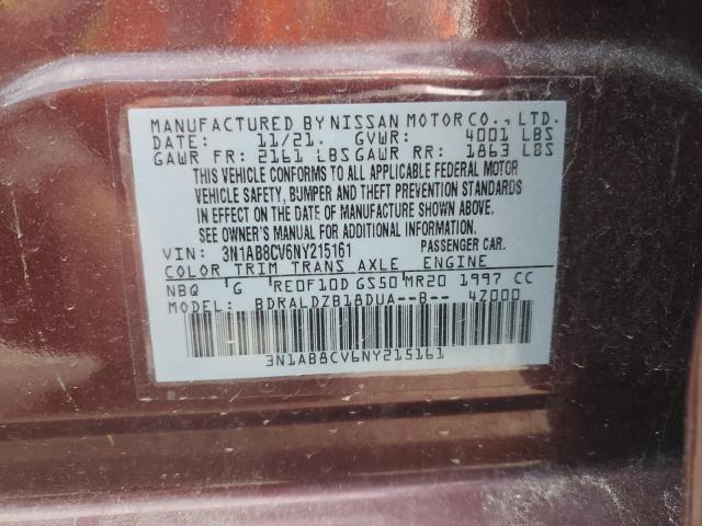 2022 NISSAN SENTRA SV - 3N1AB8CV6NY215161