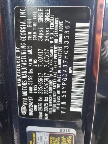 2017 KIA SORENTO LX - 5XYPGDA37HG335367