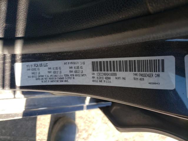 2016 CHRYSLER 200 LIMITE - 1C3CCCABXGN166999