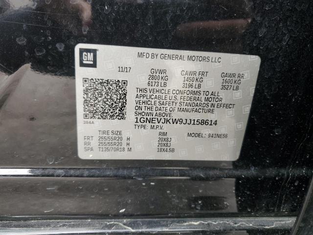 2018 CHEVROLET TRAVERSE P - 1GNEVJKW9JJ158614