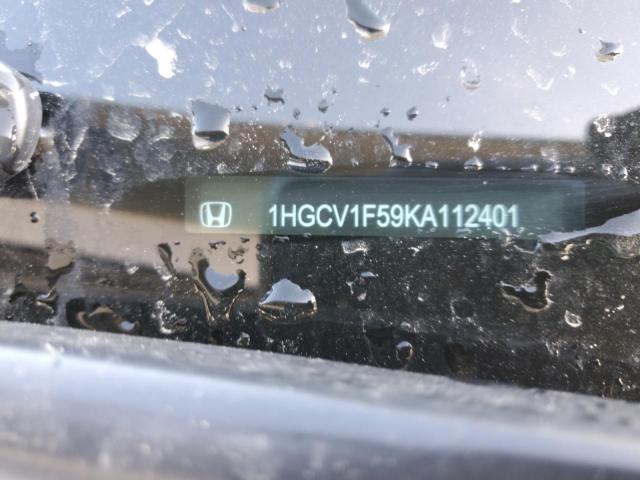 2019 HONDA ACCORD EXL - 1HGCV1F59KA112401
