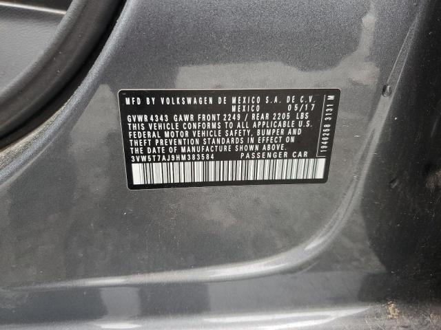 2017 VOLKSWAGEN JETTA GLI - 3VW5T7AJ9HM383584