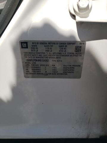 2017 CHEVROLET EQUINOX LT - 2GNFLFEK4H6124362