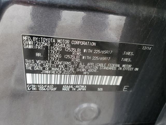 2015 TOYOTA RAV4 XLE - JTMRFREV2FJ020171