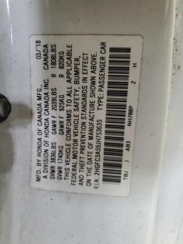 2018 HONDA CIVIC SI - 2HGFC3A59JH753635