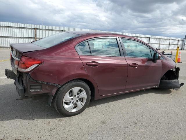 Vin: 19xfb2f55fe245587, lot: 48929395, honda civic lx 20153
