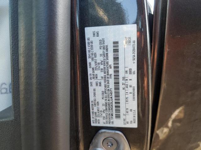 2020 FORD ESCAPE SE - 1FMCU9G63LUA14371