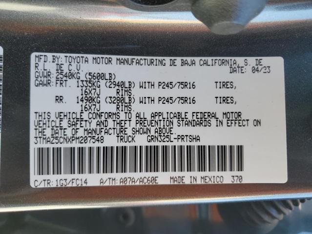 2023 TOYOTA TACOMA DOU - 3TMAZ5CNXPM207548