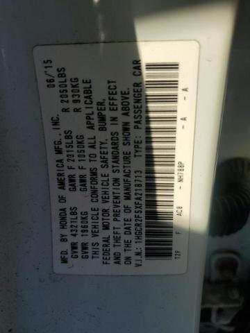 2015 HONDA ACCORD SPO - 1HGCR2F5XFA218713