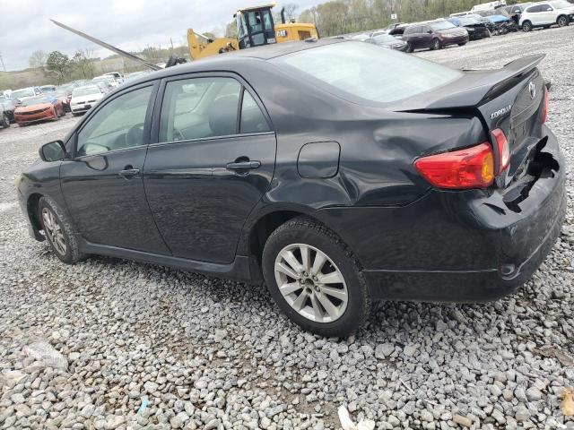TOYOTA COROLLA BA 2009 black  gas 2T1BU40E19C149746 photo #3