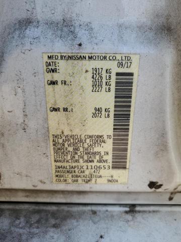 2018 NISSAN ALTIMA 2.5 - 1N4AL3AP3JC110653