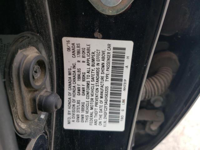 2016 HONDA CIVIC LX - 2HGFC2F54GH563205
