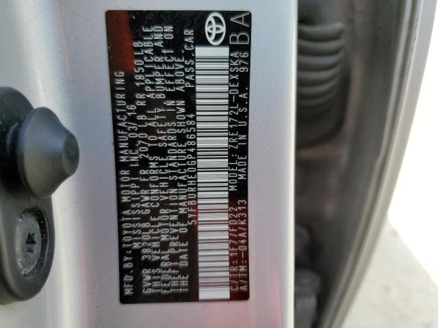 2016 TOYOTA COROLLA L 5YFBURHE0GP486584