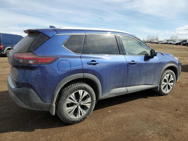 NISSAN ROGUE SV 2021 blue  gas 5N1AT3BB2MC731864 photo #4
