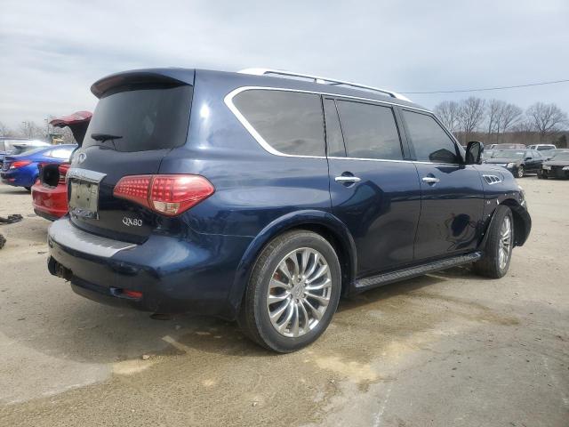 INFINITI QX80 2015 blue 4dr spor gas JN8AZ2NC7F9370072 photo #4