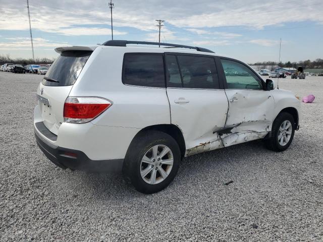 Vin: 5tdbk3eh7cs123282, lot: 50509295, toyota highlander base 20123