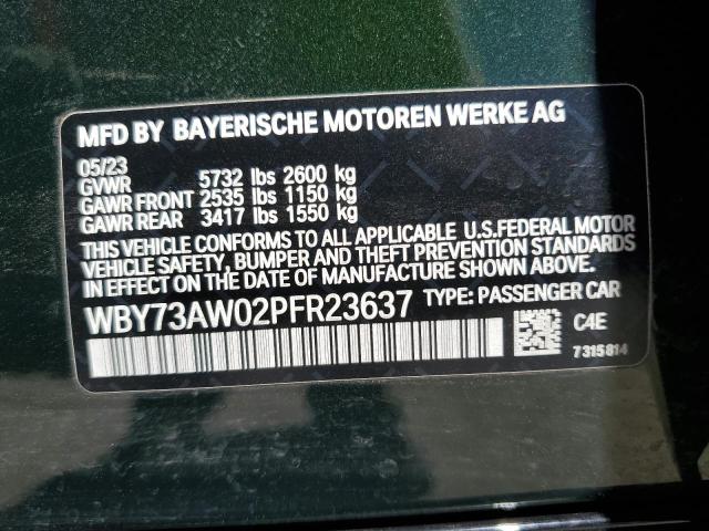 2023 BMW I4 EDRIVE - WBY73AW02PFR23637