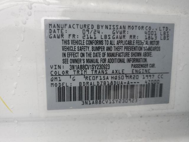 2025 NISSAN SENTRA SV - 3N1AB8CV1SY230923