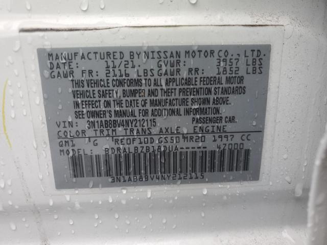2022 NISSAN SENTRA S - 3N1AB8BV4NY212115
