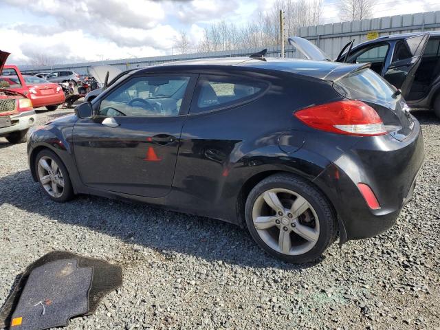 HYUNDAI VELOSTER 2012 black  gas KMHTC6AD6CU063931 photo #3