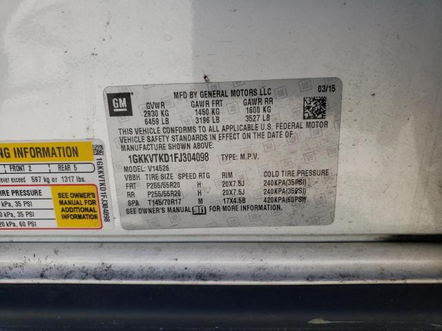 2015 GMC ACADIA DEN - 1GKKVTKD1FJ304098
