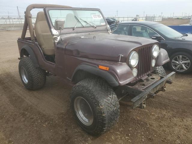 Vin: j8f83eh126023, lot: 51271905, jeep cj 19784