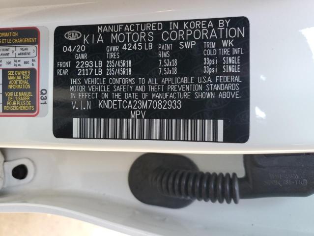 2021 KIA SELTOS SX KNDETCA23M7082933