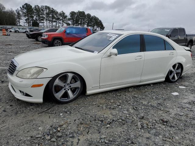 MERCEDES-BENZ S 550 4MAT 2008 white sedan 4d gas WDDNG86X98A236114 photo #1