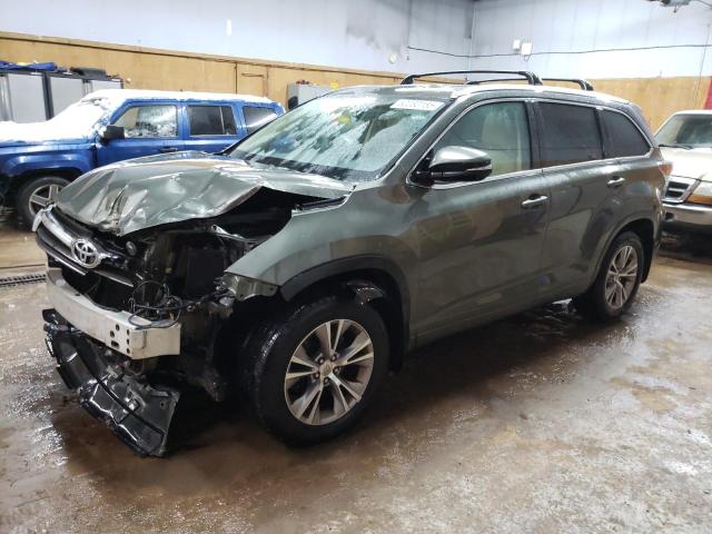 Vin: 5tdjkrfh0fs143827, lot: 50030155, toyota highlander xle 2015 img_1