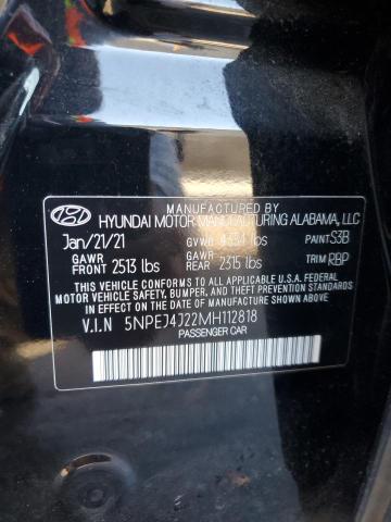 2021 HYUNDAI SONATA SEL - 5NPEJ4J22MH112818