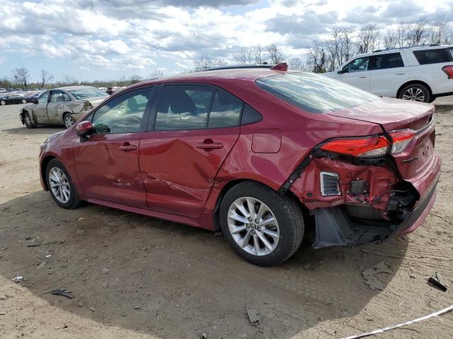 Vin: jtdvpmae3nj230958, lot: 50893585, toyota corolla le 20222