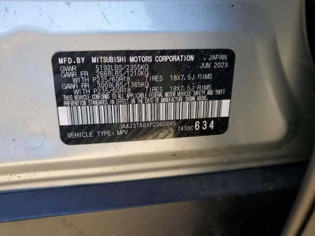 2023 MITSUBISHI OUTLANDER JA4J3TA8XPZ060045