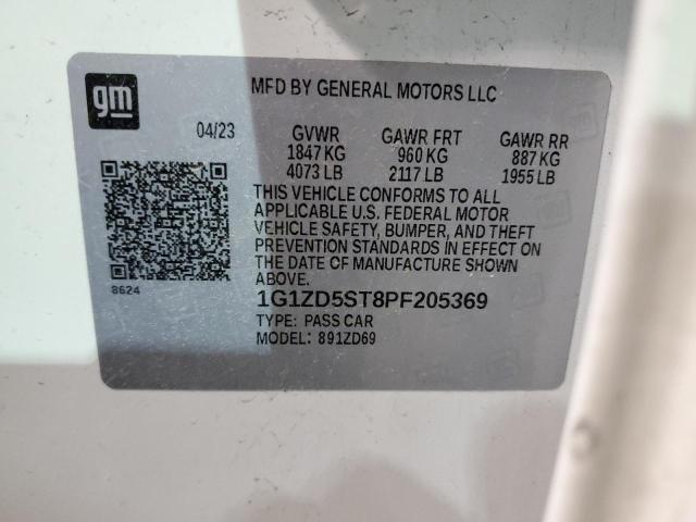 2023 CHEVROLET MALIBU LT - 1G1ZD5ST8PF205369