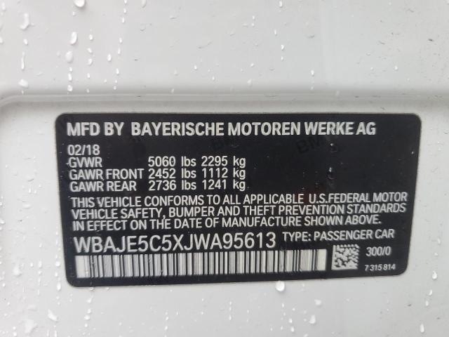 2018 BMW 540 I - WBAJE5C5XJWA95613