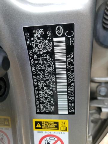 2015 LEXUS ES 350 - JTHBK1GG3F2203987