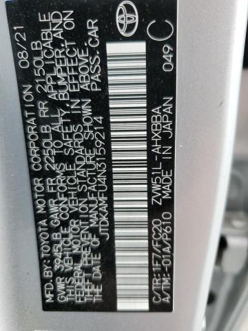 2022 TOYOTA PRIUS NIGH JTDKAMFU4N3159214