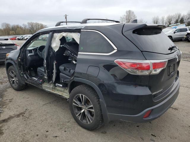 Vin: 5tdjkrfh6gs260605, lot: 49456405, toyota highlander xle 20162