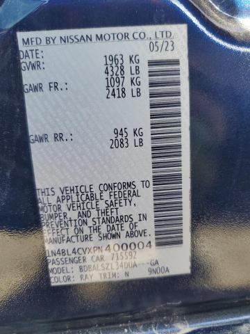 2023 NISSAN ALTIMA SR - 1N4BL4CVXPN400004