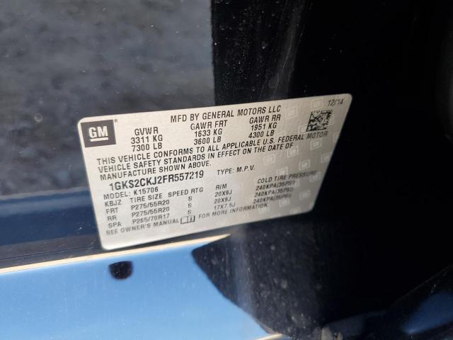 2015 GMC YUKON DENA - 1GKS2CKJ2FR557219