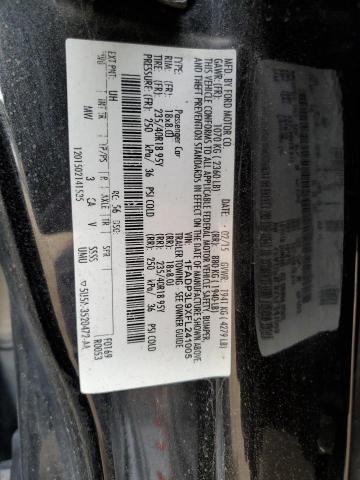 2015 FORD FOCUS ST - 1FADP3L9XFL241005