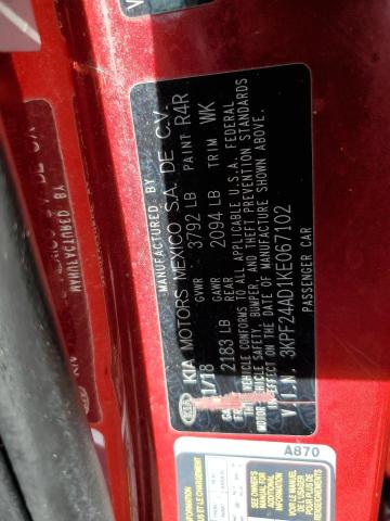2019 KIA FORTE FE - 3KPF24AD1KE067102