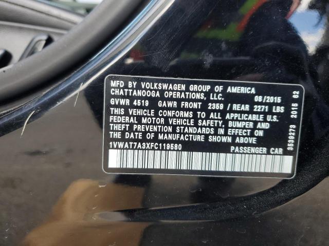2015 VOLKSWAGEN PASSAT S - 1VWAT7A3XFC119580
